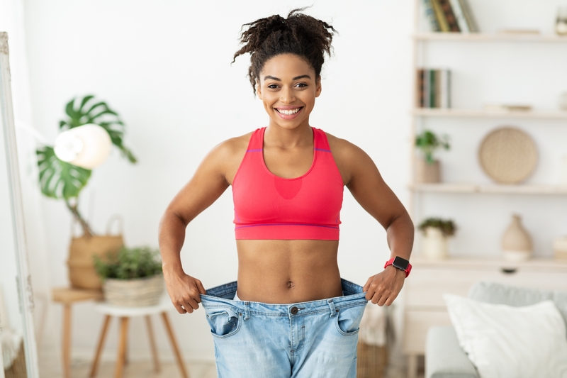 femme qui a perdu du poids